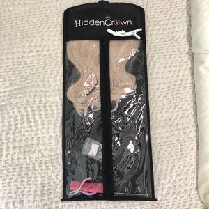 Hidden Crown Hair Extensions 12" Blonde #22